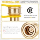3 4     48  Gas Hose Connector Kit W rotating Connector For Kitchen 1675kit48 Csa