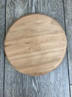 Basket Weaving Making Craft Solid Cherry Wood Predrilled 5 5    Round Base