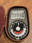 Weston Master Ii Universal Exposure Meter Model 735 W  Original Leather Case