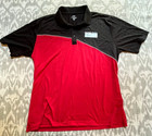Red   Black Xl Porsche Sales Training Polo Shirt Motor Sport