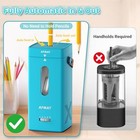 Afmat Electric Pencil Sharpener  Fully Automatic Pencil Sharpener  Auto In   Out