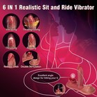 Sex Toys Thrusting Dildo Vibrator - Women Sex Toy Remote Control Vibrator Wit   