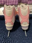 Jackson Ultima Softec Ice Skates Girls Size 12j Pink Rose  White Lavender