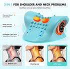 Neck Massager Deep Tissue Massage With Heating And Vibration Shoulder