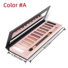 12 Colors Makeup Smoky Eyeshadow Palette Natural Nude Matte Shimmer Glitter