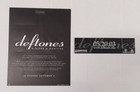 Deftones - Promo Sticker Lot