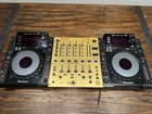L   k Pair Of Pioneer Cdj 900   s   Djm 600 Gold Club Dj cdj Turntables Excellent 