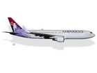 Boeing 767-300 Hawaiian Airlines Desk Wood Airplane New Model Small Scale 1 150