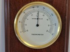 Howard Miller Weather Station Clock  Barometer  And Thermometer Model 620-122