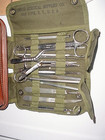 Vintage 1940 s Civil Defense Surgical Instrument Kit Used Very Little
