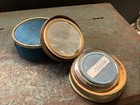 1309    vtg Antique C1920s Vanity Norida Compact Powder Rouge Mirror Puff   Box