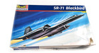 1 72 Revell Monogram Sr-71 Blackbird Model Kit  85-5810 Vintage - Sealed Parts