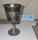 Vintage Masorett Sterling Silver 925s Kiddush Judaica Jewish   Cup 66 Grams 