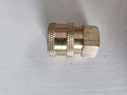 Pressure Washer 1 4  Female  npt  Brass Quick Connect Coupler
