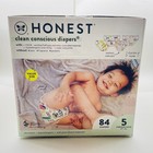 The Honest Company Clean Size 5 Count 84 Four Print Pack