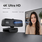 4k Webcam 3840x2160 30fps Autofocus Usb 3 0 Camera Mic Privacy Cover Pc