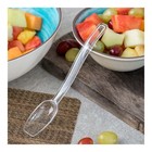 Carlisle 446007 0 5 Oz  Clear Solid Buffet Spoon