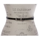 1 2  Inch Patent Leather Skinny Belt