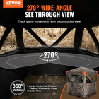 Hunting Blind 270   See Through Ground Tent  Deer Blind With Carry Bag
