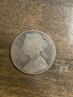 1875 One Penny Great Britain Coin 1 Penny Queen Victoria English Coin Worn