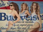 Vintage Budweiser Beach Towel 90s Budweiser Girls