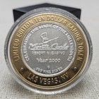 Monte Carlo  10 Silver Strike  999 Lance Burton Magic Token Las Vegas 2000