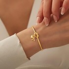 M Mooham Knot Initial Bracelets For Women Teen Girls - Letter A-z Bracelets S