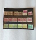 Czechoslovakia 1918 Hradcany Collection Of 54 Imperf  Stamps Mh 