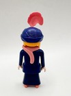Playmobil Figure Victorian Woman Dark Blue Dress  Pink Scarf 5300 5507
