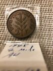 Palestine 2 Mils 1945  Au  Rare Coin  Low Mintage  British Mandate