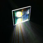 2pcs Optical Glass 48x40 5x3mm Prism Science Physics Research Decoration Prism