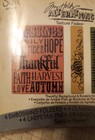 Sizzix Tim Holtz Alterations Texture Fades Thankful  Embossing Folders 4 Folders