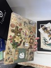 Antique Victorian Scrap Album Page W  Trade Cards Die Cuts Cadbury   More