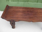 Fine Old Antique Chinese Carved Hardwood Wood Alter Offering Table Stand 20 3 4 