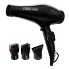 Professional Turbo Titanium Hair Dryer 3500 - 3 Styling Attachments  Fast Drying