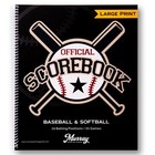 Murray Sporting Goods Baseball softball Scorebook - Large Print Book - 35 Games