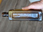2- Toned Yellow Amber Seward Bentley Constitution Bitters Buffalo Ny Bottle