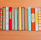 Lot Of 8   Vintage Hardcover Books   Decoration Staging Art   Several Colors