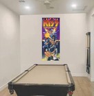 Stern Kiss Pinball Machine Matte Canvas Look Banner Gameroomsheshed-20 w X 48 h