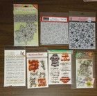 Lot 14  16 Atlenew  Tim Holtz Simon Stamps Dies Christmas  You Choose