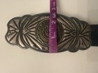 Vintage Banana Republic Genuine Italian Leather Belt  Size L Western Boho