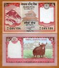 Lot Nepal  5 X 5 Rupees  2017  P-new  Unc Everest  Yak