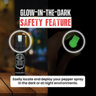 4 Police Magnum Pepper Spray  50oz Gid Actuator Self Defense Security Protection