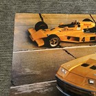 Vintage 1981 Mclaren Mustang M-81 Poster Ford Dealership 24  X 37   