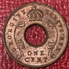 High Grade Au unc 1952 East African-africa One Cent-nov169
