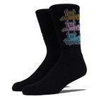 Toy Machine Skateboards Socks Triple Cat Black