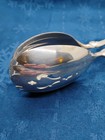 Gorham  heritage  Silver Plated salad Tongs 10 5 8  made In Italy