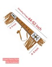 Indian Beaded Native American Rifle Scabbard Sioux Style Suede Leather Gun Cover