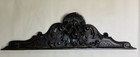Antique Wood Carved Pediment Architectural Salvage