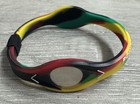  lot Of 2  Power Balance Black  Green  Red  Yellow Bracelet - M - New